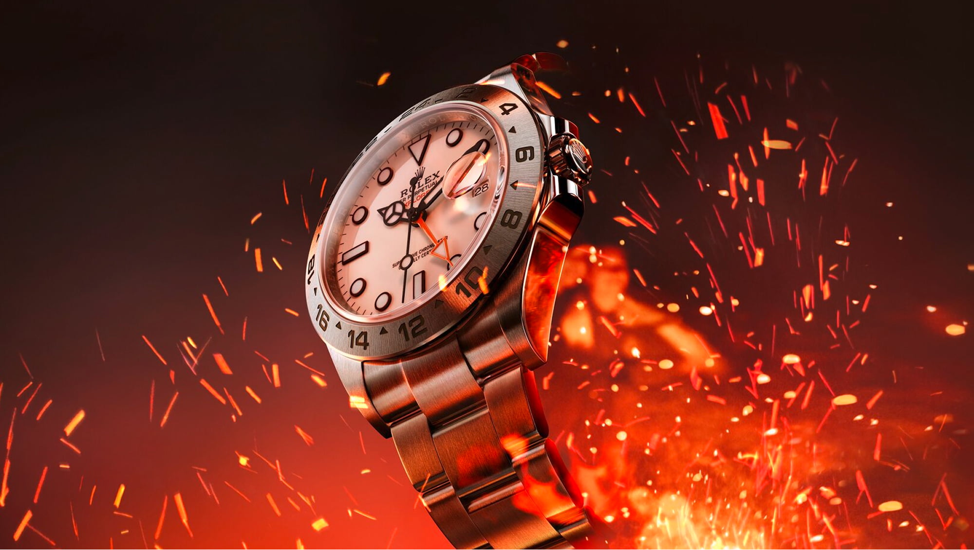 rolex explorer ii watches - dafc