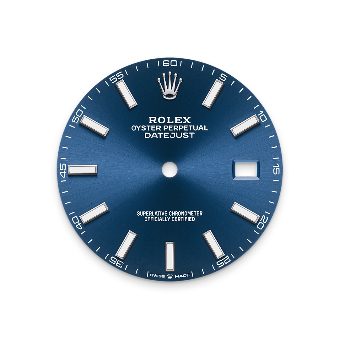 Datejust 41 - Bright blue dial