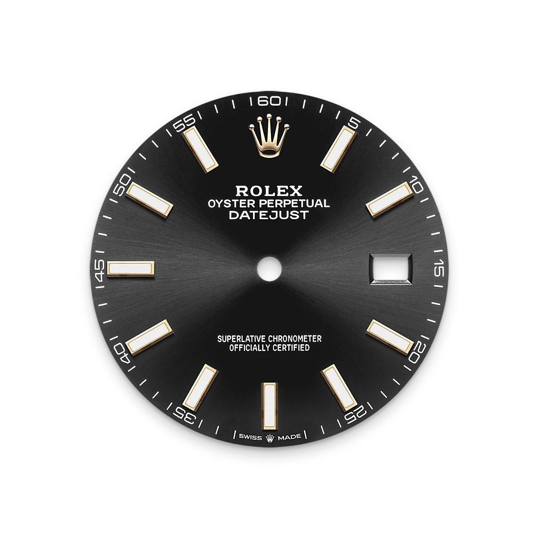 Datejust 41 - Bright black dial