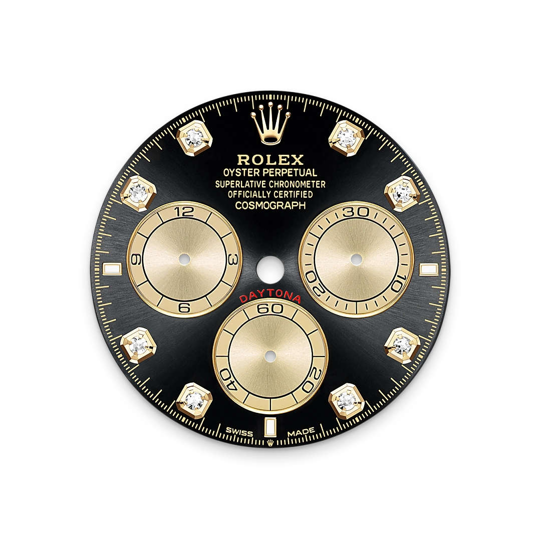 Cosmograph Daytona - Bright black and golden dial
