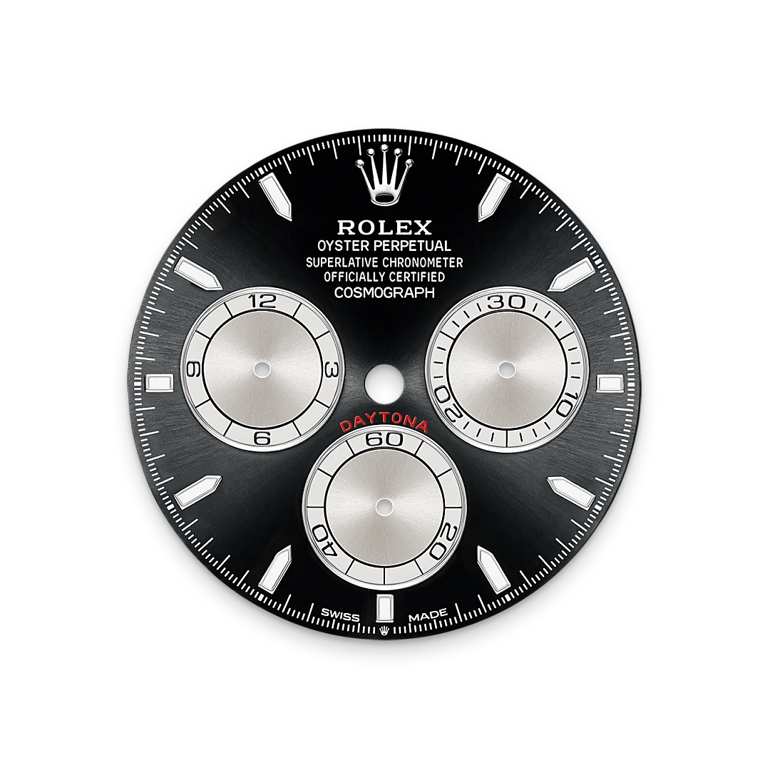 Cosmograph Daytona - Bright black and steel dial