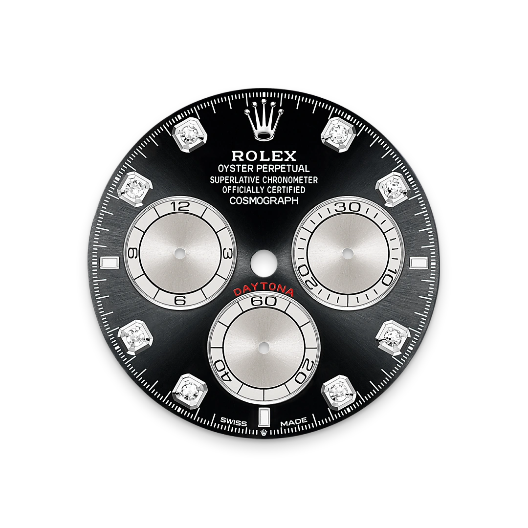 Cosmograph Daytona - Bright black and steel dial