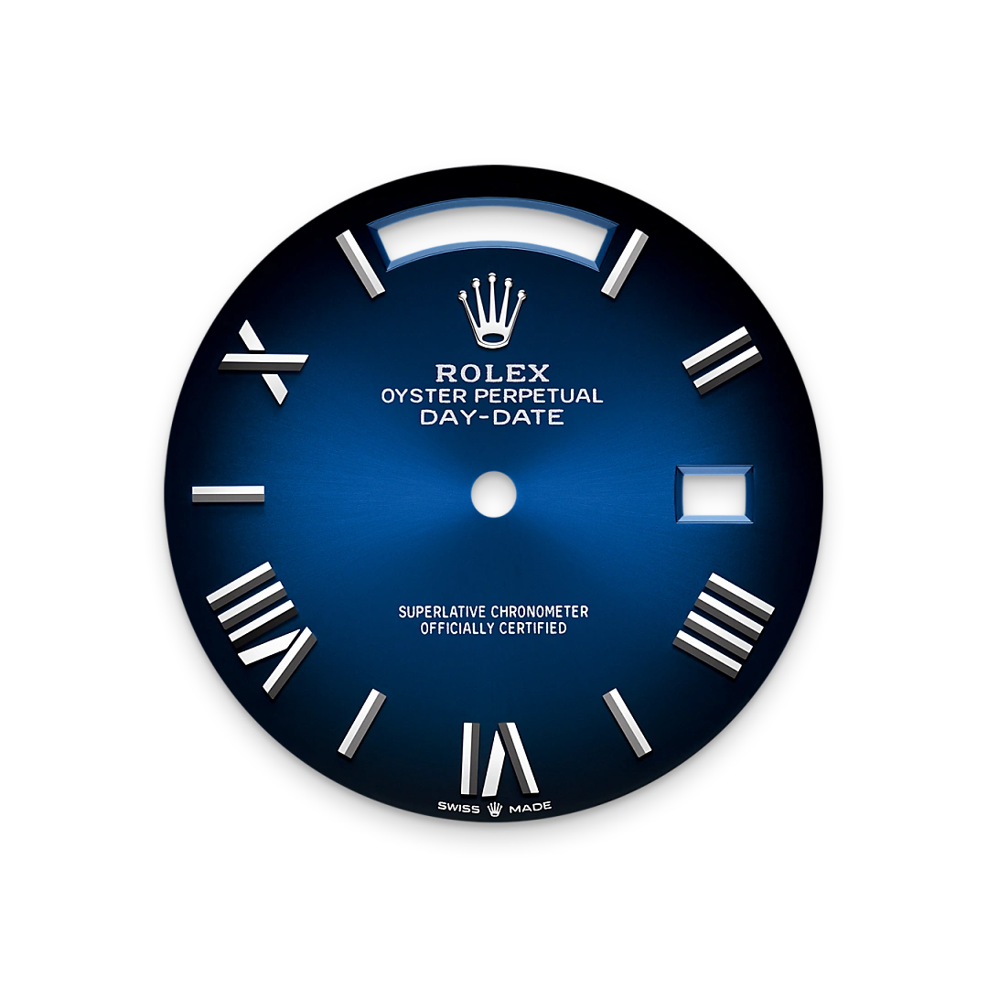 Day-Date 40 - Blue ombré dial