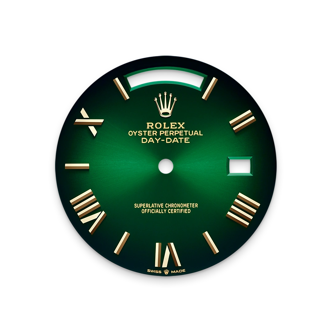 Day-Date 40 - Green ombré dial