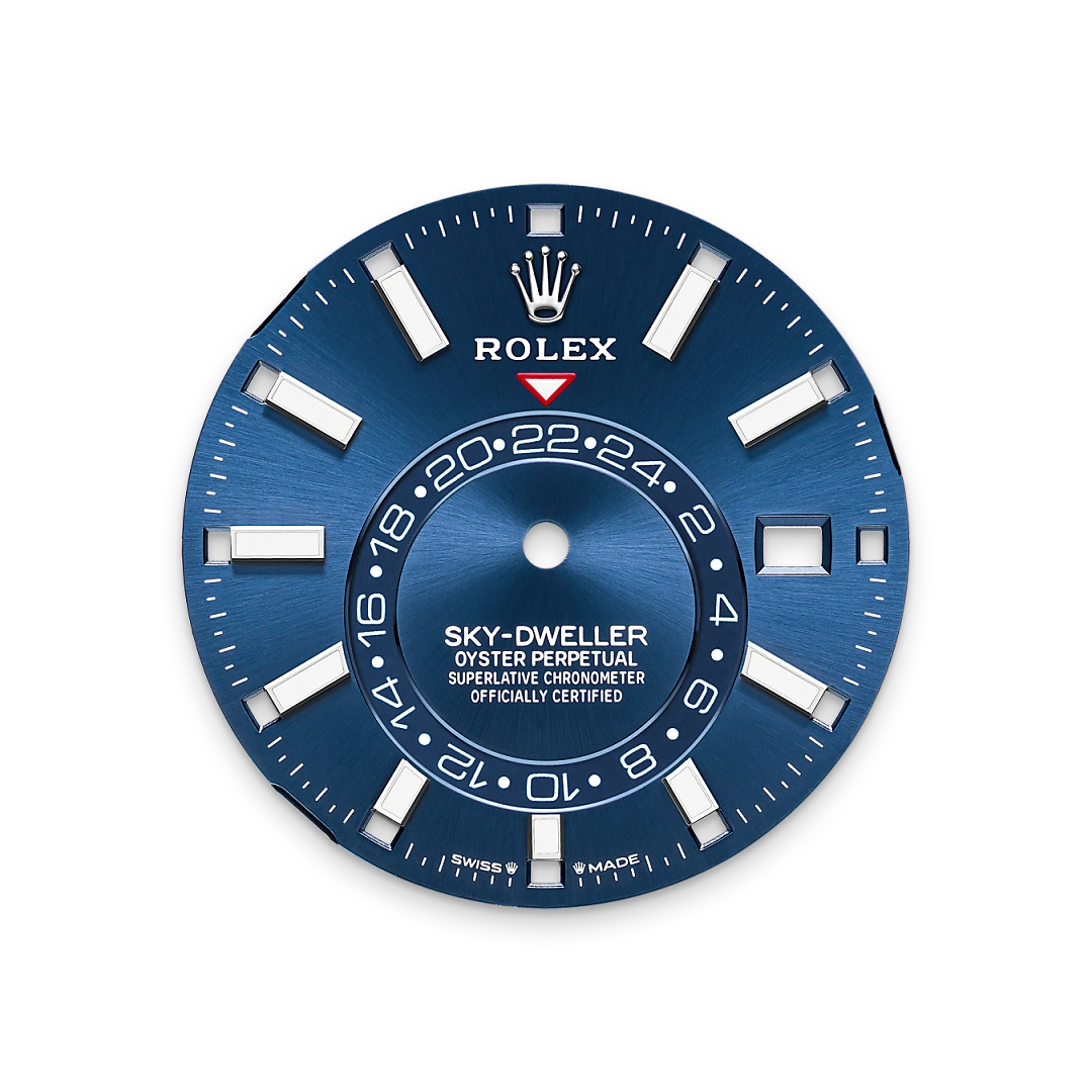 Sky-Dweller - Bright blue dial