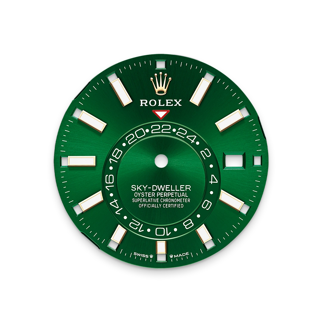 Sky-Dweller - Bright green dial