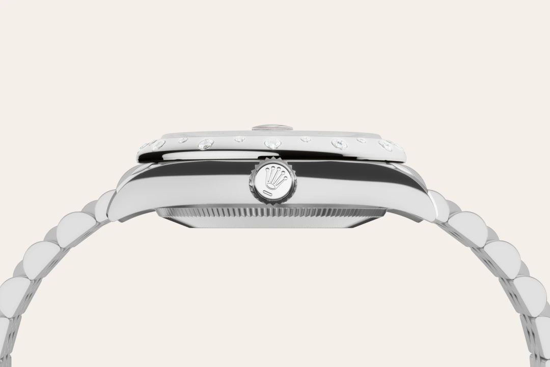 Datejust 31 - White Rolesor