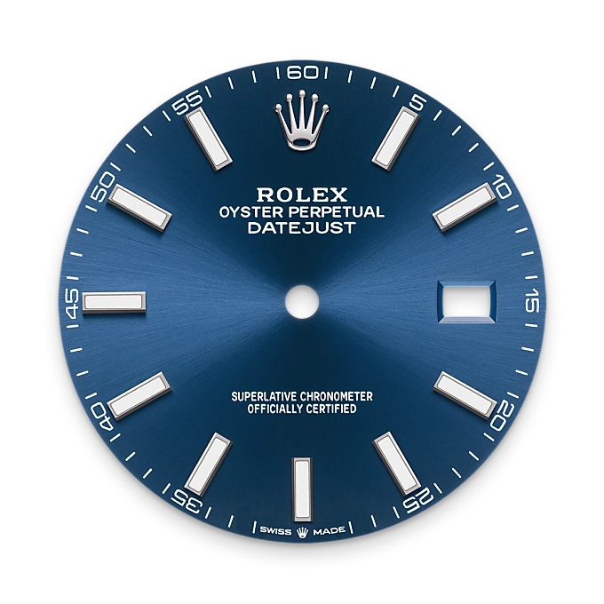 Datejust 41 - Bright blue dial