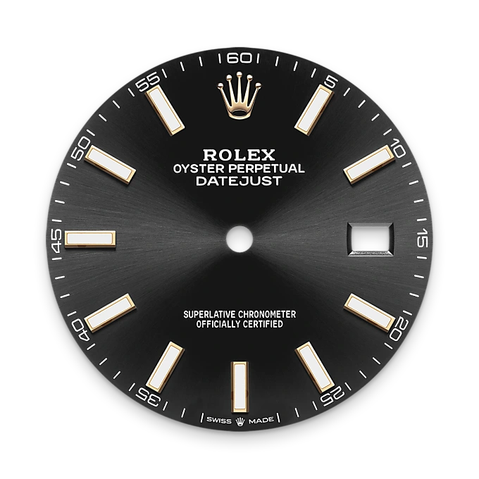 Datejust 41 - Bright black dial