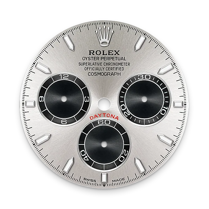 Cosmograph Daytona - Steel and bright black dial