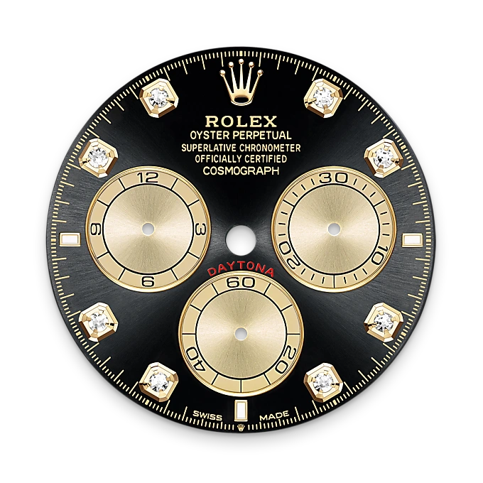 Cosmograph Daytona - Bright black and golden dial