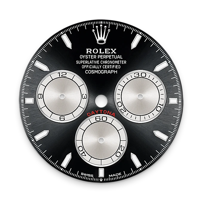 Cosmograph Daytona - Bright black and steel dial
