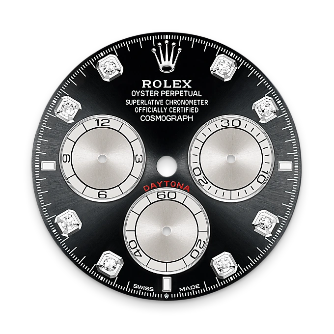 Cosmograph Daytona - Bright black and steel dial