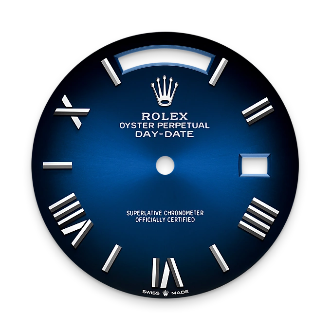 Day-Date 40 - Blue ombré dial