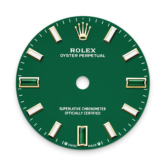 Oyster Perpetual 28 - Green stone dial
