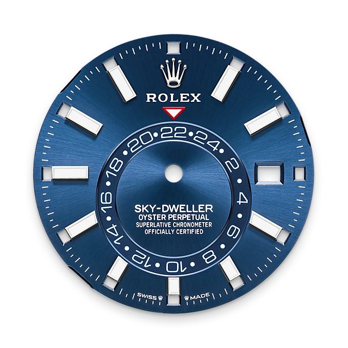 Sky-Dweller - Bright blue dial