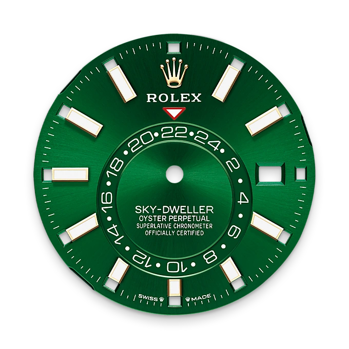 Sky-Dweller - Bright green dial
