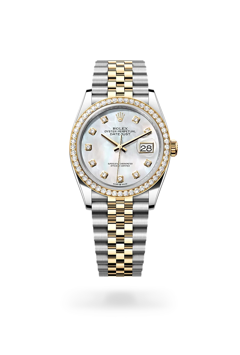 rolex datejust chế tác từ rolesor vàng - hỗn hợp thép oystersteel và vàng kim, m126283rbr-0009 - dafc