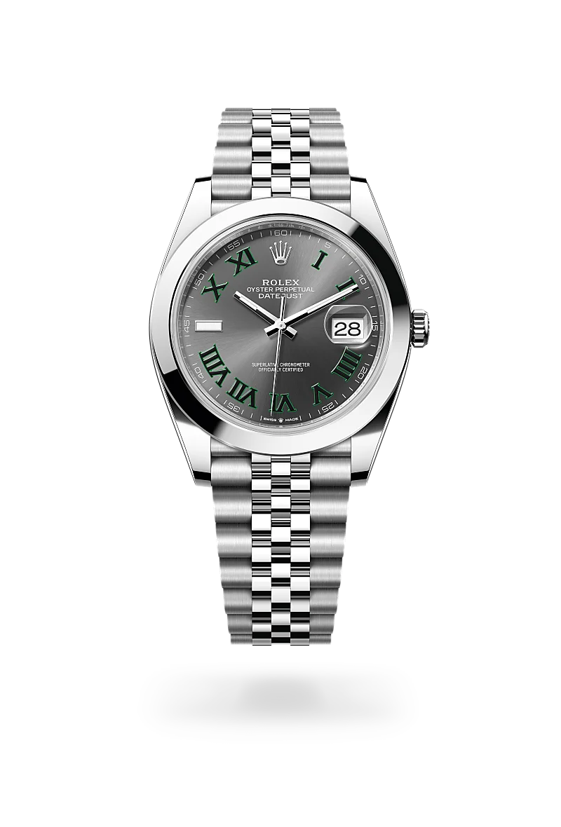 rolex datejust chế tác từ thép oystersteel, m126300-0014 - dafc