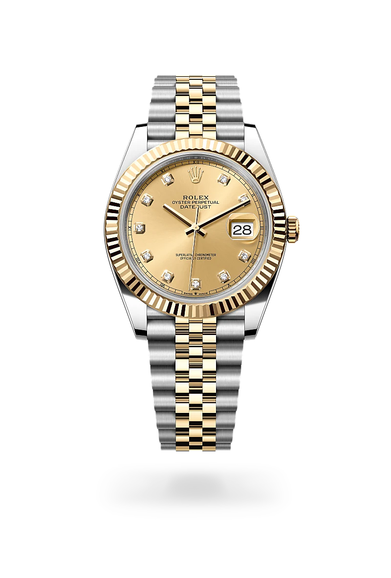 rolex datejust chế tác từ rolesor vàng - hỗn hợp thép oystersteel và vàng kim, m126333-0012 - dafc