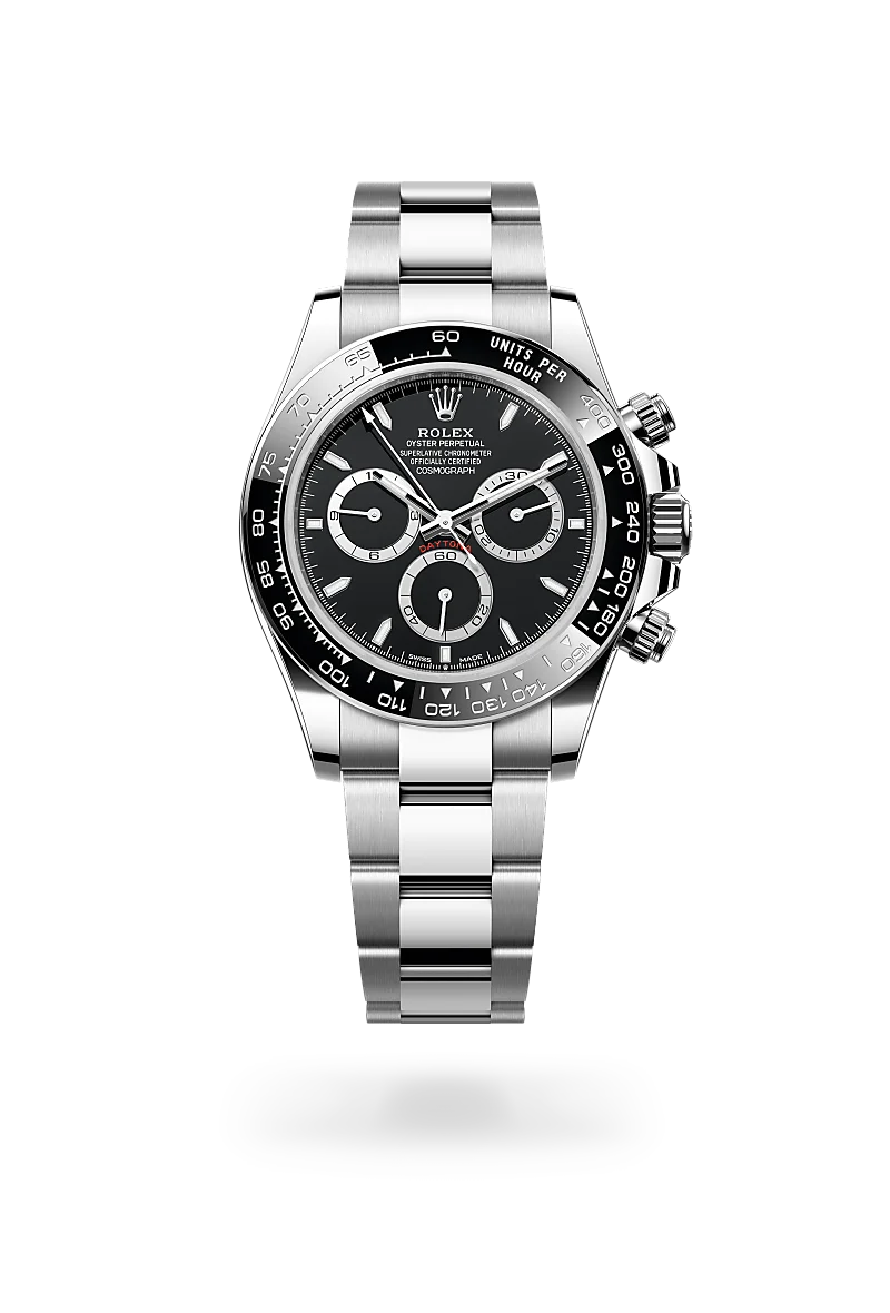 rolex cosmograph daytona in oystersteel, m126500ln-0002 - dafc