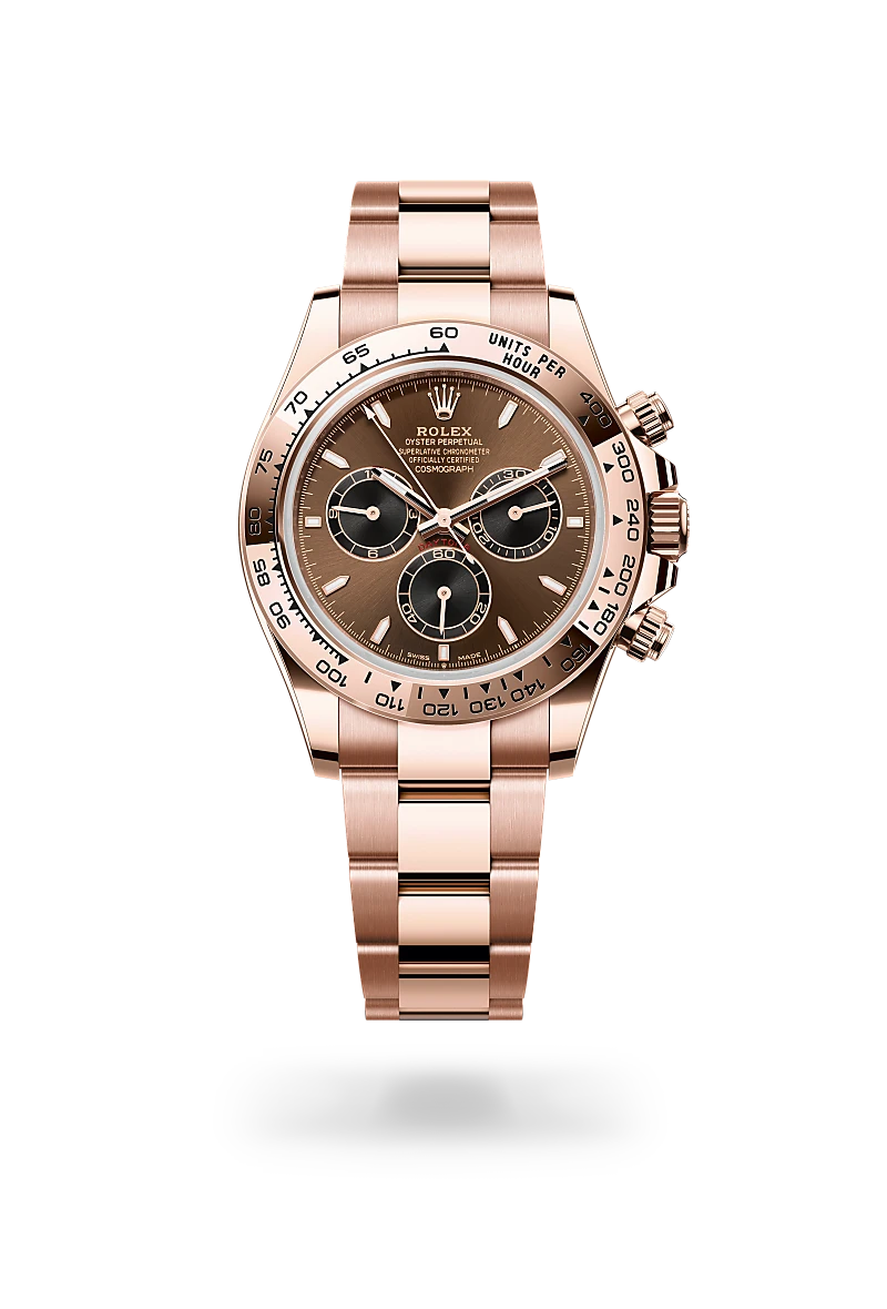 rolex cosmograph daytona chế tác từ vàng everose 18 ct, m126505-0005 - dafc