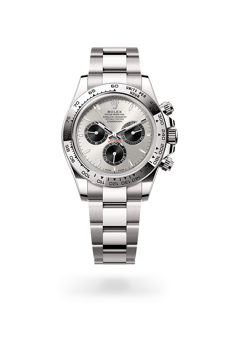 rolex cosmograph daytona in 18 ct white gold, m126509-0003 - dafc