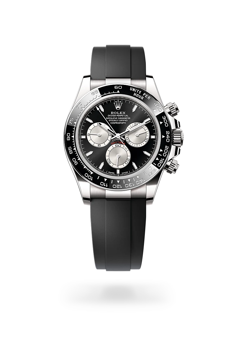 rolex cosmograph daytona in 18 ct white gold, m126519ln-0002 - dafc