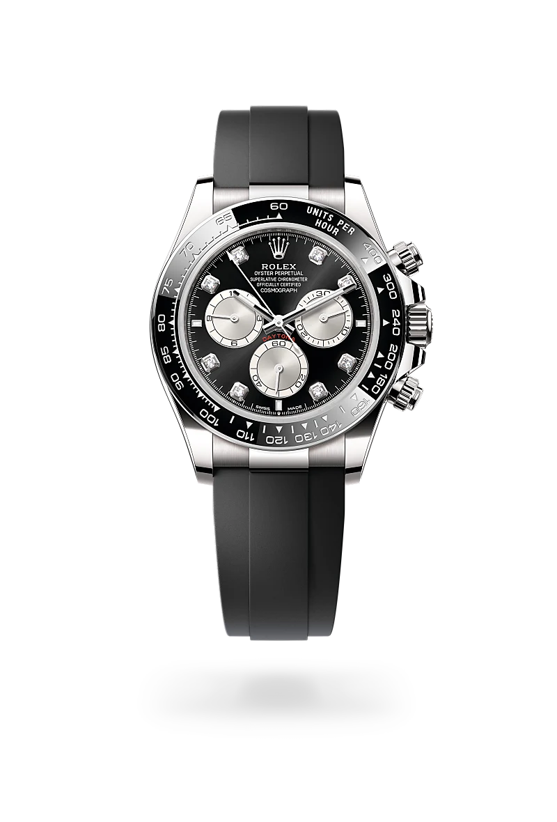 rolex cosmograph daytona in 18 ct white gold, m126519ln-0004 - dafc