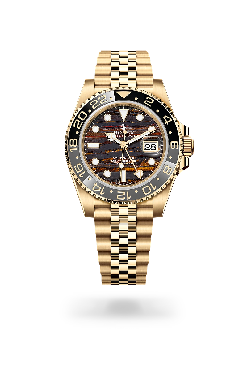rolex gmt-master ii chế tác từ vàng kim 18 ct, m126718grnr-0002 - dafc