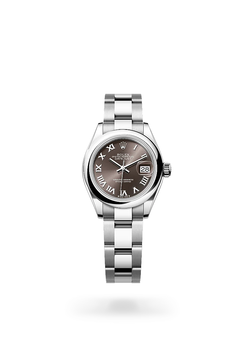 rolex lady-datejust chế tác từ thép oystersteel, m279160-0012 - dafc
