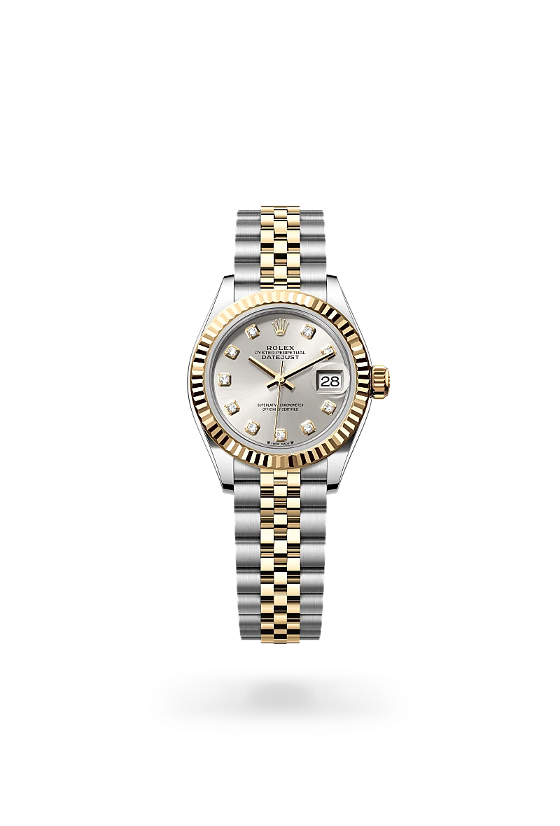 rolex lady-datejust chế tác từ rolesor vàng - hỗn hợp thép oystersteel và vàng kim, m279173-0007 - dafc