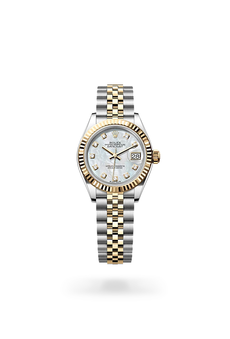 rolex lady-datejust chế tác từ rolesor vàng - hỗn hợp thép oystersteel và vàng kim, m279173-0013 - dafc