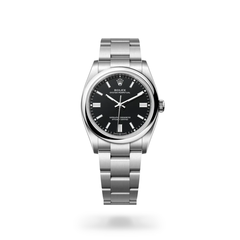 rolex oyster perpetual chế tác từ thép oystersteel, m126000-0014 - dafc