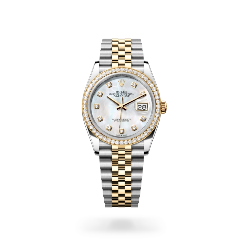 rolex datejust chế tác từ rolesor vàng - hỗn hợp thép oystersteel và vàng kim, m126283rbr-0009 - dafc