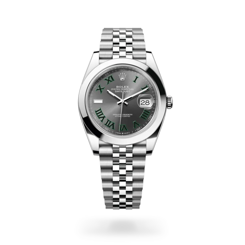 rolex datejust chế tác từ thép oystersteel, m126300-0014 - dafc