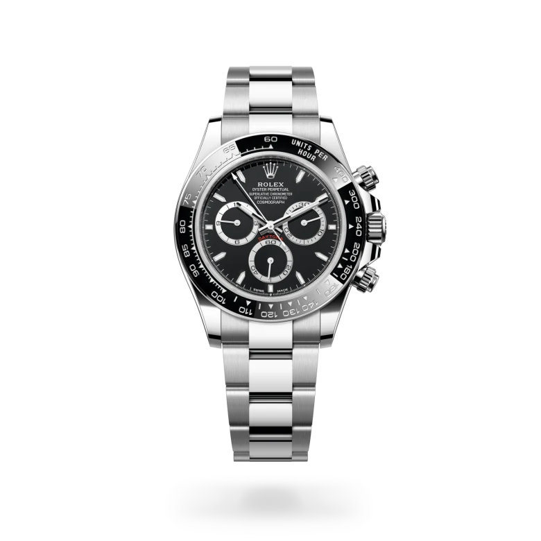 rolex cosmograph daytona in oystersteel, m126500ln-0002 - dafc