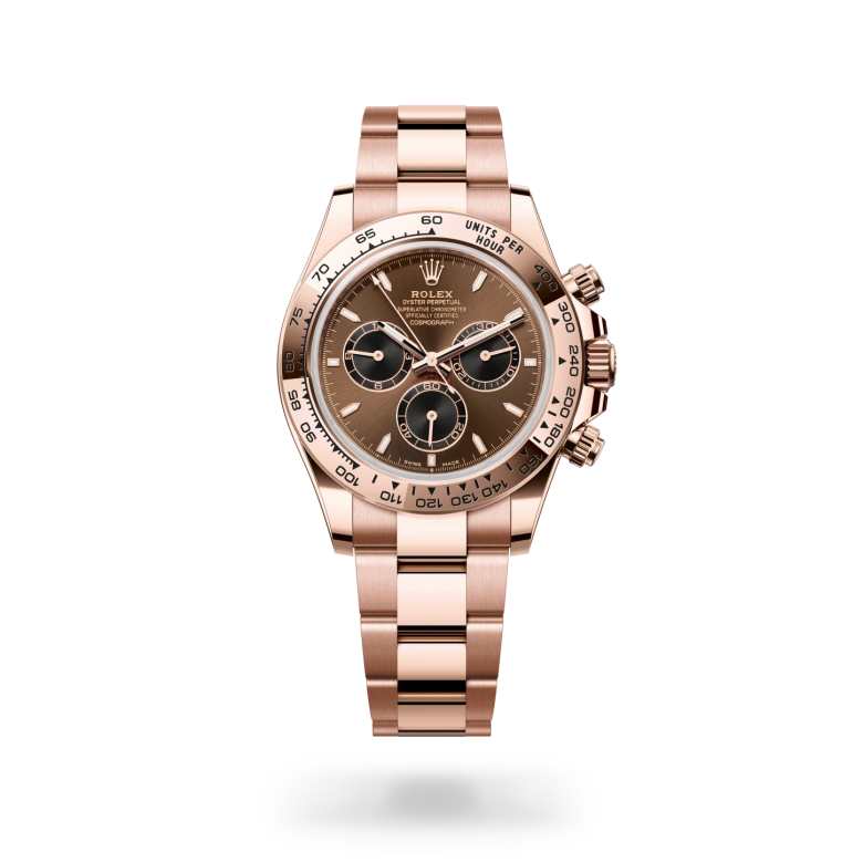 rolex cosmograph daytona chế tác từ vàng everose 18 ct, m126505-0005 - dafc