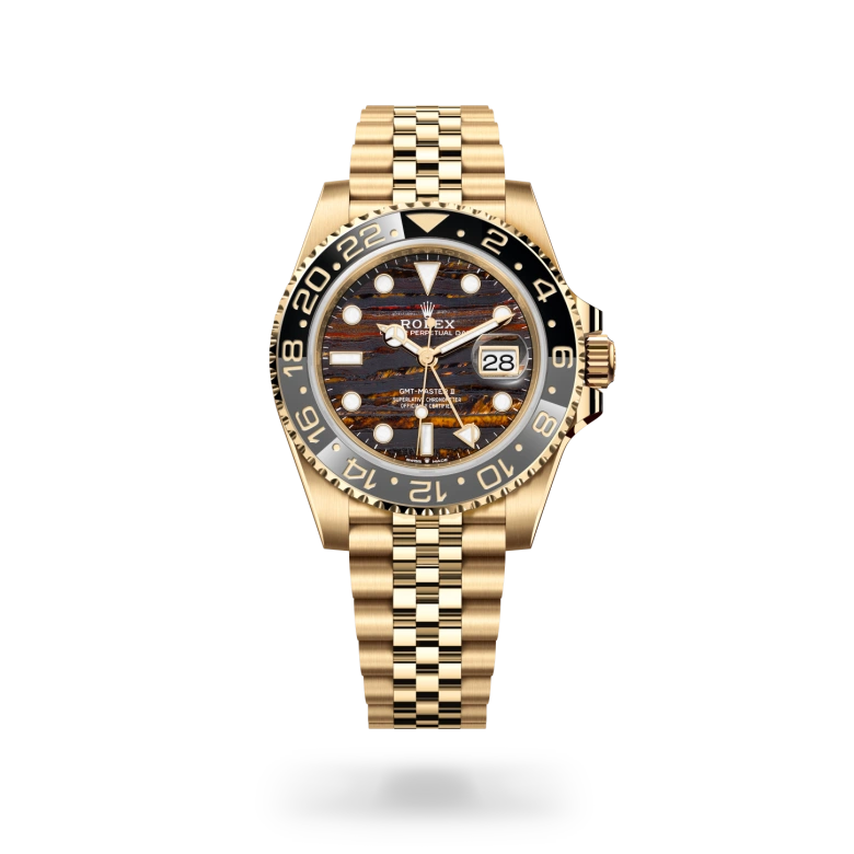 rolex gmt-master ii chế tác từ vàng kim 18 ct, m126718grnr-0002 - dafc