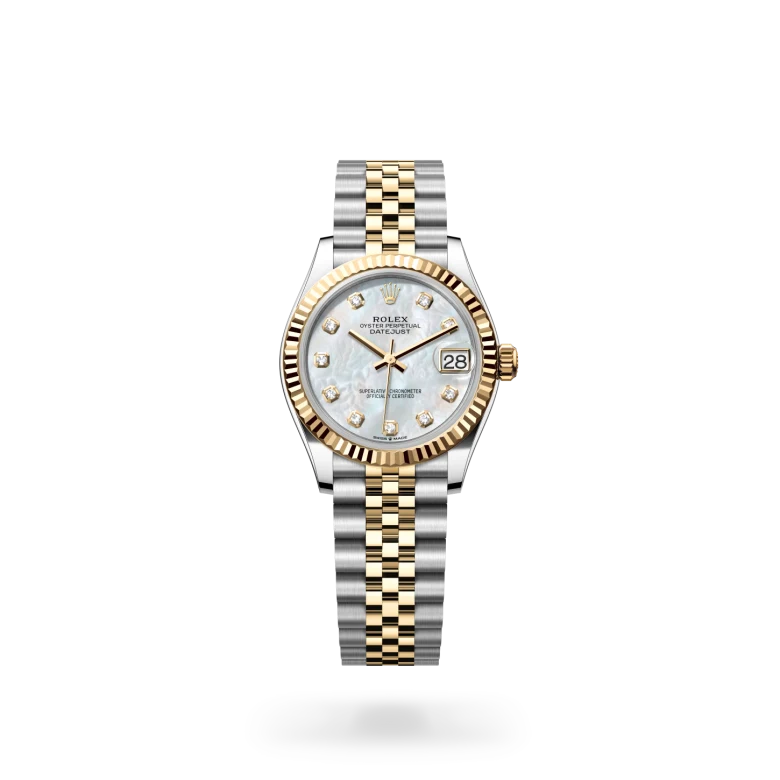 rolex datejust chế tác từ rolesor vàng - hỗn hợp thép oystersteel và vàng kim, m278273-0028 - dafc