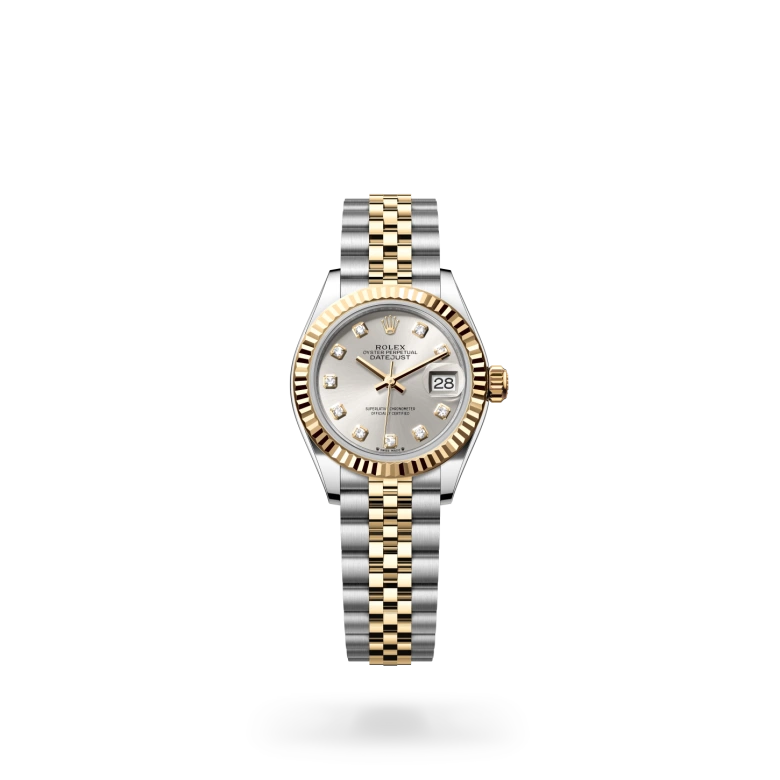 rolex lady-datejust chế tác từ rolesor vàng - hỗn hợp thép oystersteel và vàng kim, m279173-0007 - dafc
