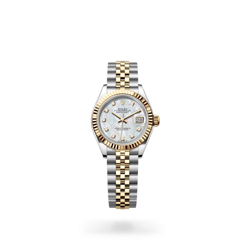 rolex lady-datejust chế tác từ rolesor vàng - hỗn hợp thép oystersteel và vàng kim, m279173-0013 - dafc
